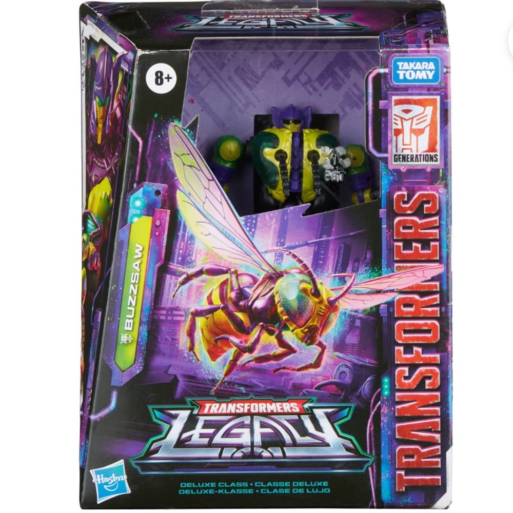 Transformers Generations Legancy ᗪEᒪᑌ᙭E Buzzsaw Action Figure